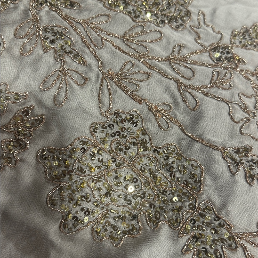 Zara Limited Edition Embroidered Beaded Kimono with Fringe (xs-s) runs large - Picture 7 of 13